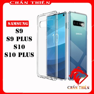 Ốp lưng điện thoại Samsung Galaxy S9 S9 plus S10 S10 trong suốt chống sốc [CS]
