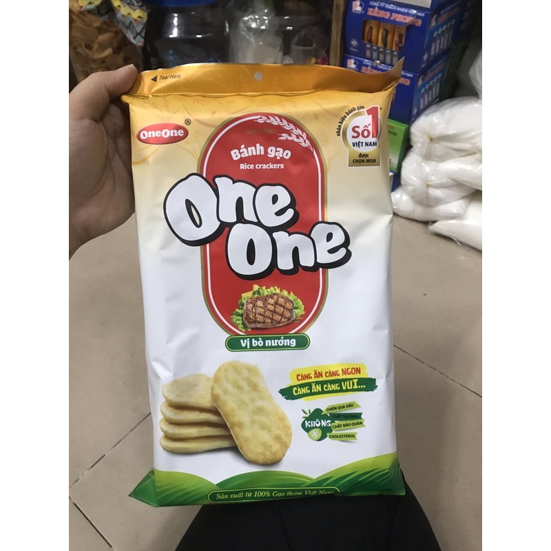 [mẫu mới]Bánh Gạo One One 150gr / Bánh dòn vị mặn