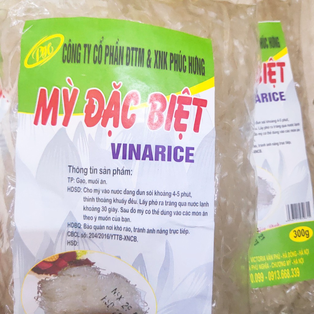 Mỳ Đặc Biệt VINARICE 300g - Mỳ Chũ