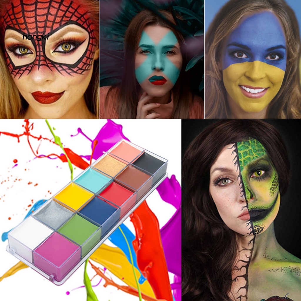 Màu Vẽ Trang Trí Cơ Thể 96g Chống Thấm Nước Độc Đáo