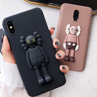 Ốp điện thoại nhựa mềm in hình Kaws 3D xinh xắn cho Huawei P10 P20 Pro Lite p30PRO Mate 20 X Nova 3 4 2s