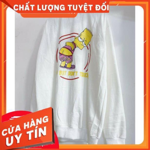 Áo Sweater HEY YOU DONT TOUCH unisex full size