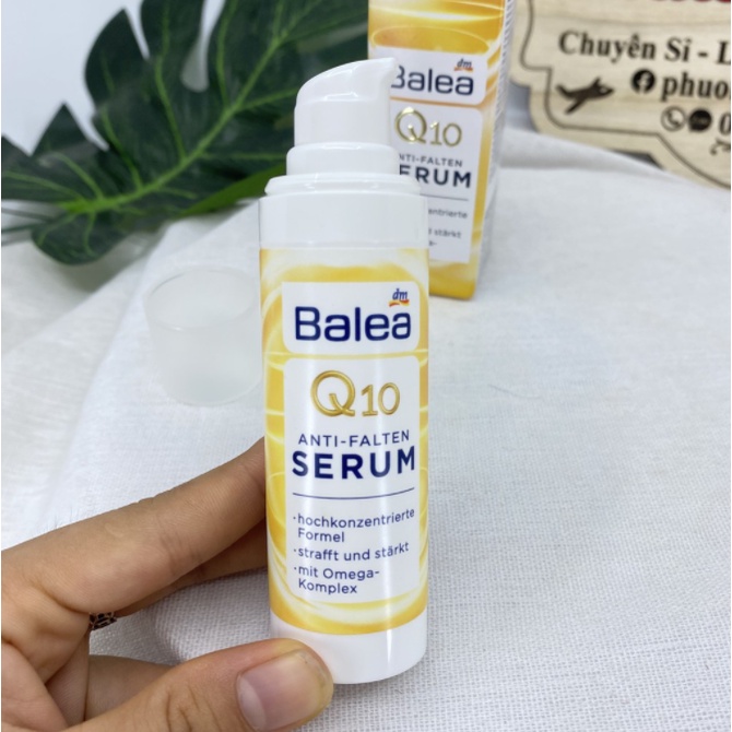 Serum Balea Q10 15ml chống lão hoá, dưỡng da, mờ thâm, dưỡng trắng, dưỡng ẩm - Shop Viloet