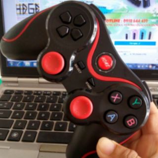 Tay cầm chơi game bluetooth terios t3