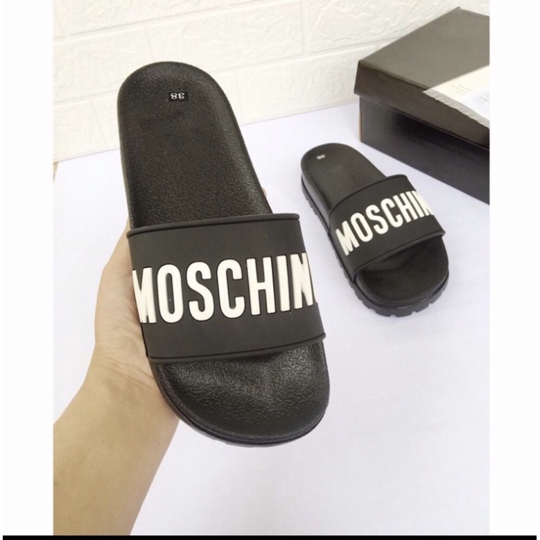 [FREE SHIP]  Dép Moschino cho cả Nam và Nữ