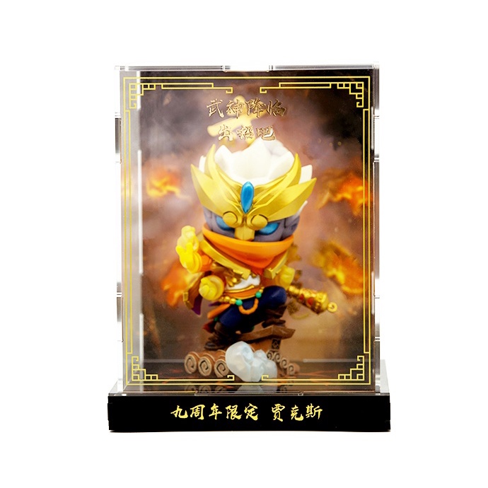 Mô hình Chính Hãng Riot Games Liên Minh Huyền Thoại Jax Thần Trượng God Staff Jax Figure
