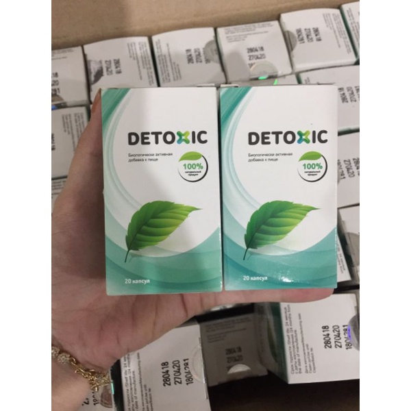 Detoxic Nga 20v thai doc diet ky sinh trung