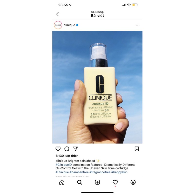 Kem Dưỡng Ẩm Kèm Lõi Tinh Chất Clinique ID 125ml