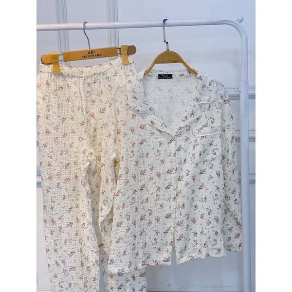 PIJAMAS muslinn TAY DÀI QUẦN DÀI ĐANG SALE | BigBuy360 - bigbuy360.vn