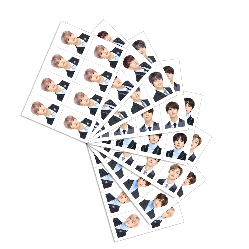 Bộ Ảnh Thẻ Lomo In Hình Nhóm Nhạc Kpop Stray Kids