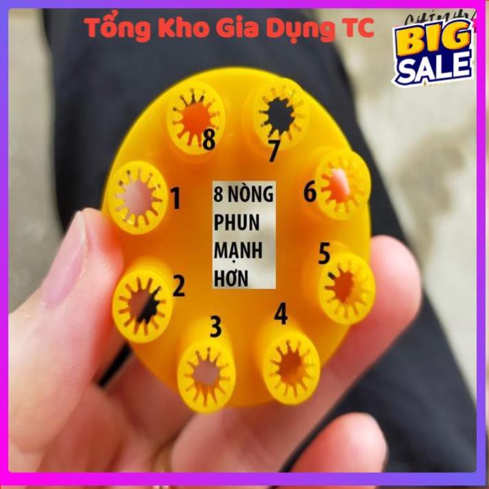 Súng bắn bong bóng xà phòng, máy bắn bong bóng xà phòng 8 nòng cực ngầu