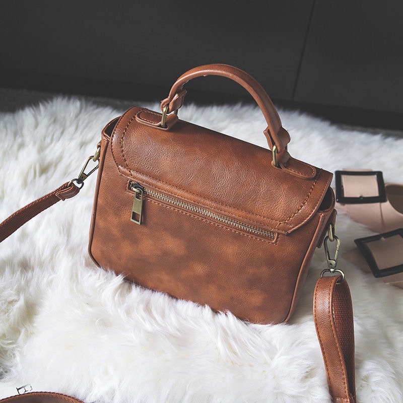 Túi đeo chéo nữ xinh đẹp phong cách vintage cặp ulzzang balo ví mini giá rẻ cho học sinh đi học chơi