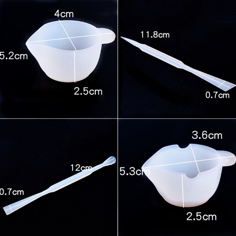 Khuôn làm cốc đong diy bằng silicon tiện dụng