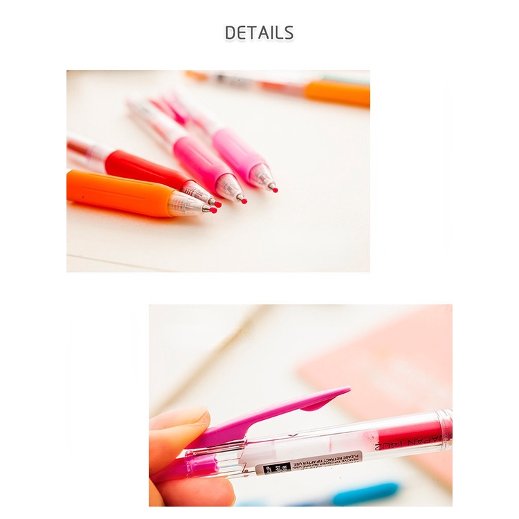 1 Bút Bi Mực Gel Ngòi 0.5mm 20 Màu Sắc Chọn Lựa Phong Cách Nhật Bản SARASA JJ15