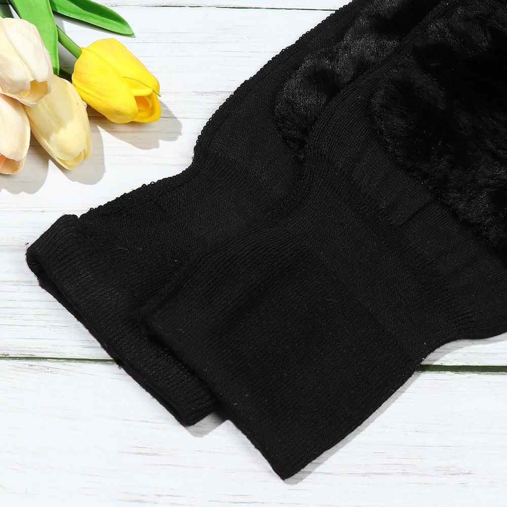 1 Cặp Ống Len Bảo Vệ Đầu Gối Co Giãn Chống Lạnh