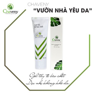Tẩy Tế Bào Chết Da Mặt Gel Tẩy Tế Bào Chết Thảo Dược Dành Cho Da Dầu Da Mụn Chiết Xuất Thiên Nhiên Chaveny