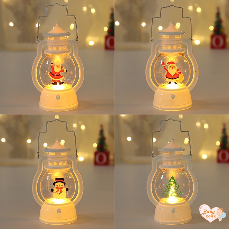 Đèn Lồng Led Hình Nến Trang Trí Giáng Sinh