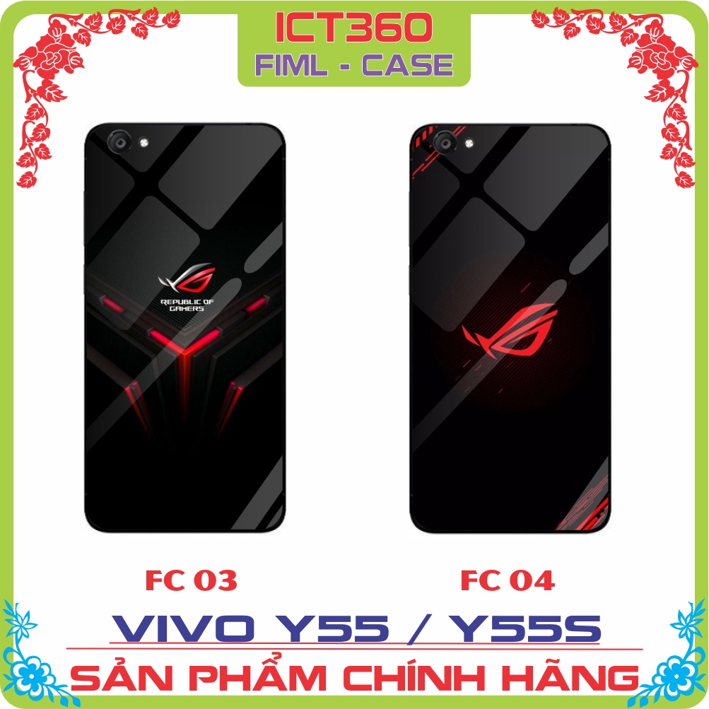 Ốp lưng kính Vivo Y55, Vivo Y55S - Nhận in ảnh theo yêu cầU