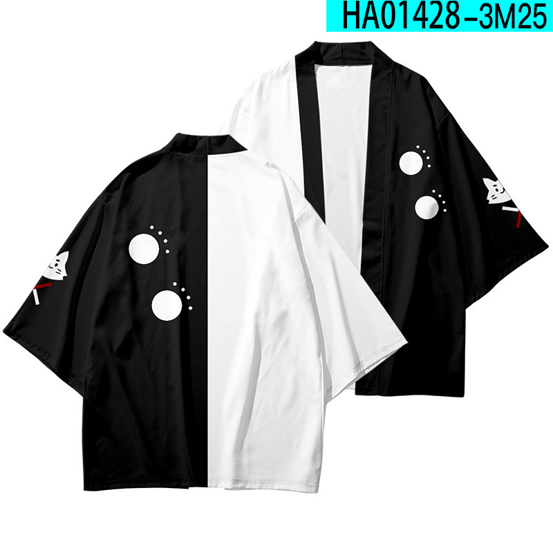 Áo kimono tay ngắn hóa trang nhân vật Ookami Mio Haori Yukata nhật bản thời trang hè cho nam và nữ
 | BigBuy360 - bigbuy360.vn
