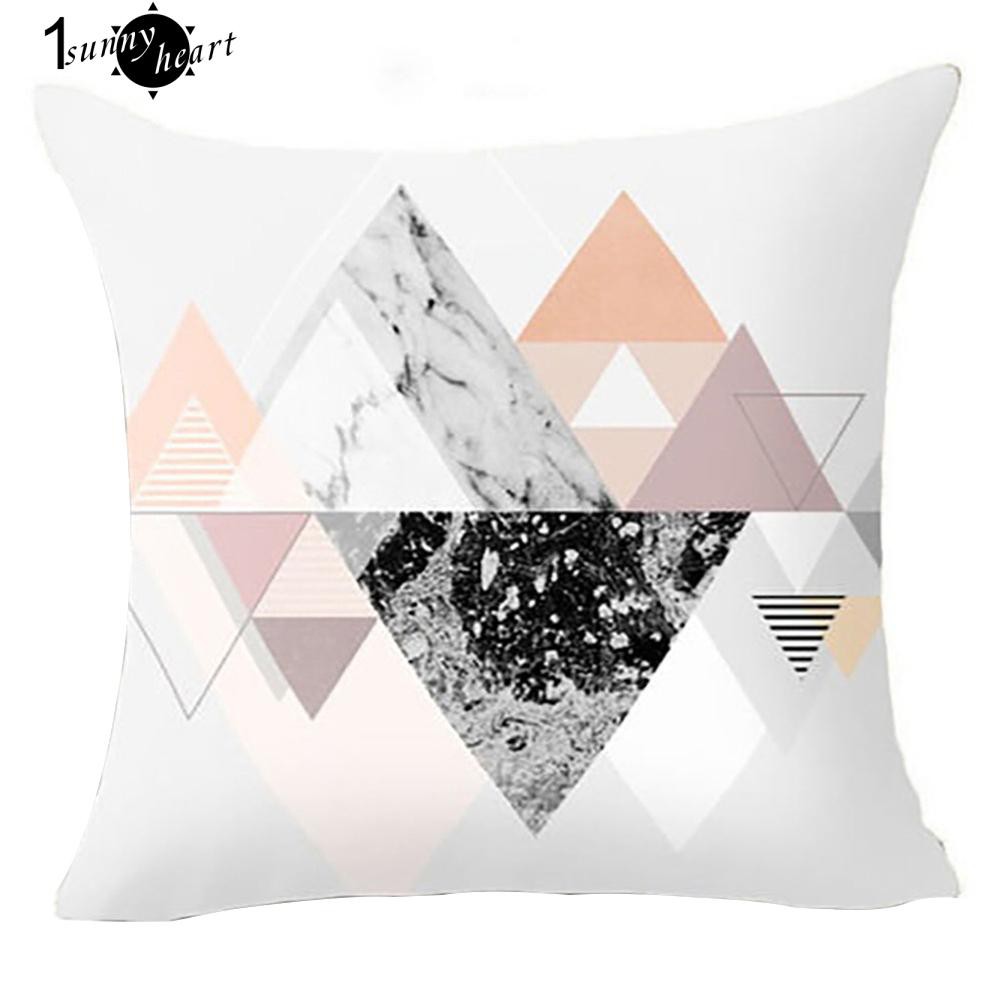 Áo Gối Khổ Vuông 45Cm X 45Cm In Họa Tiết Cách Điệu Trang Nhã