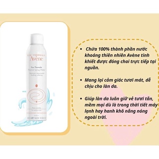 Xịt khoáng Avene 300ml Pháp