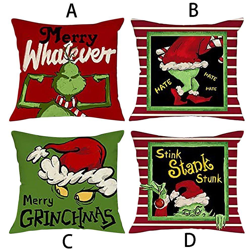 Gswltt grinch Áo Gối sofa Bông Vuông