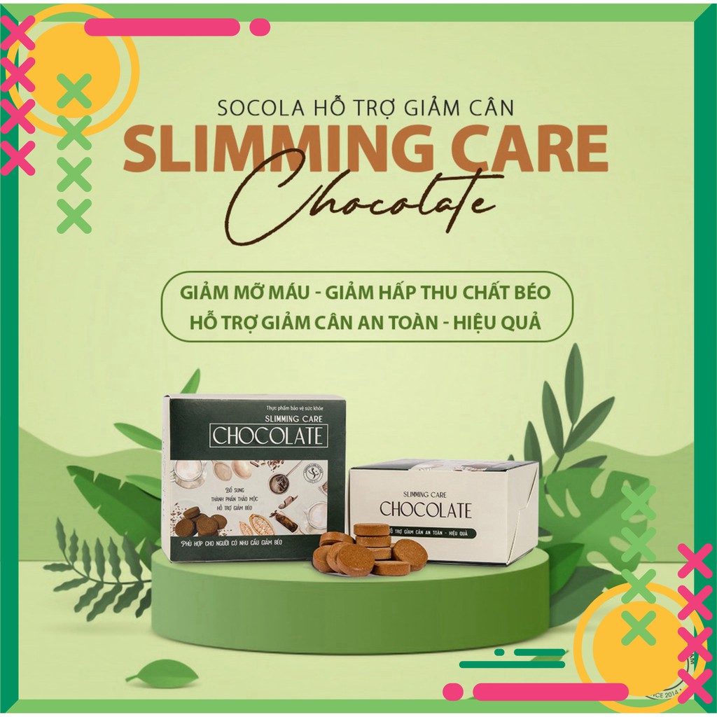 Viên Chocolate Giảm Cân Slimming Care Thảo Mộc Có Bán Sĩ