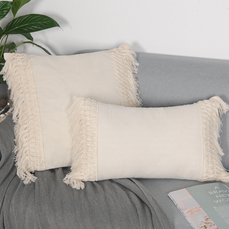 Vỏ Gối Sô Pha / Phòng Khách / Phòng Ngủ Có Tua Rua Kiểu Boho