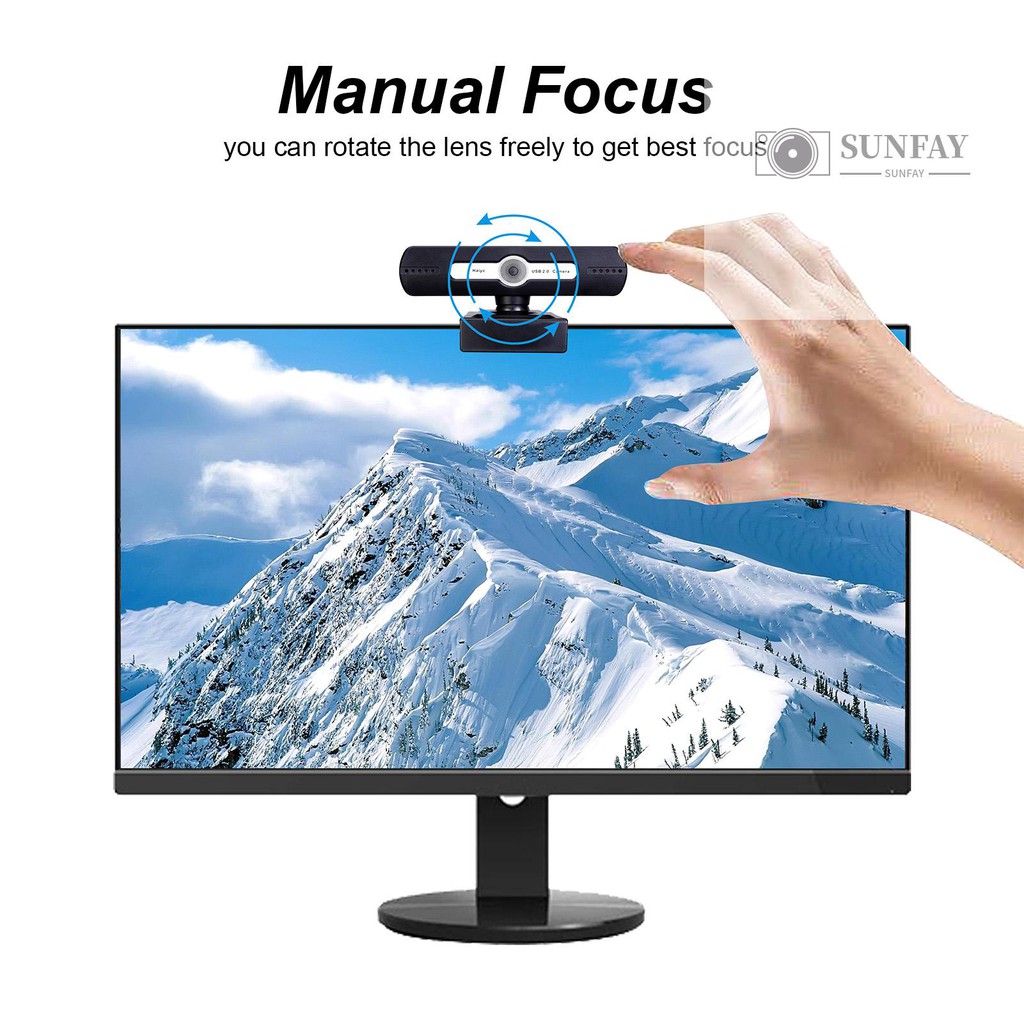 Webcam 720p Cổng Usb Cho Máy Tính | BigBuy360 - bigbuy360.vn