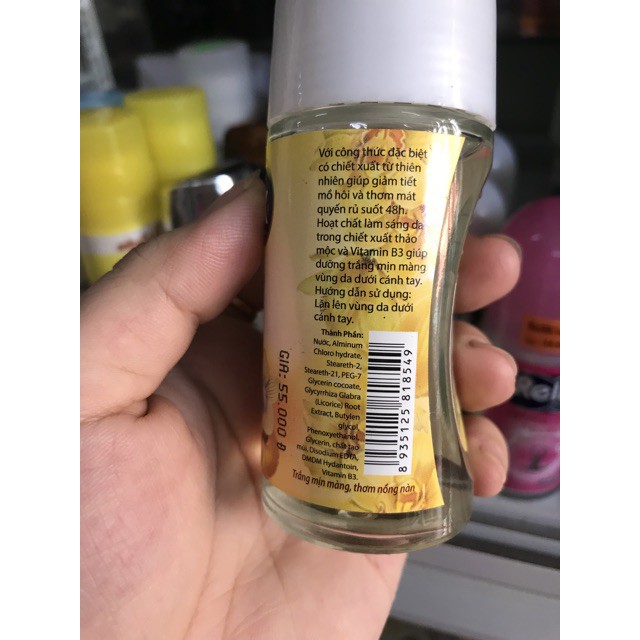 Relik  Lăn Khử Mùi Trắng Mịn Màng Thơm Nồng Nàn 50ml