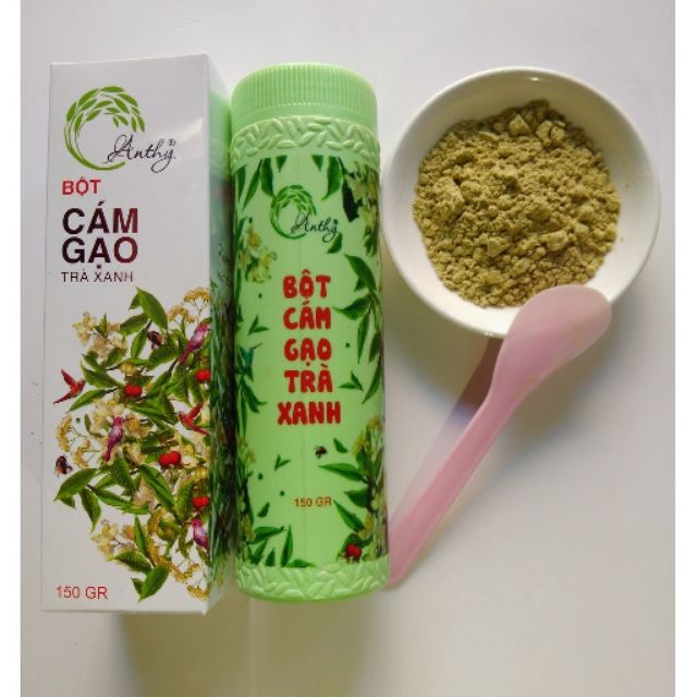 BỘT CÁM GẠO TRÀ XANH ANTHY ORGANIC