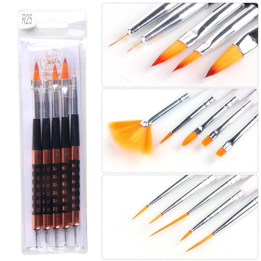 Cọ Vẽ Móng Tay Nghệ Thuật Bằng Acrylic Màu Gradient