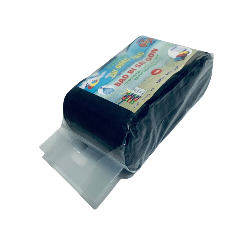 1Kg Túi Rác Đen Thường Tự Hủy, Bảo Vệ Môi Trường, An Toàn Tiện Dụng Đủ Size, Bao Bì Thương Nguyễn
