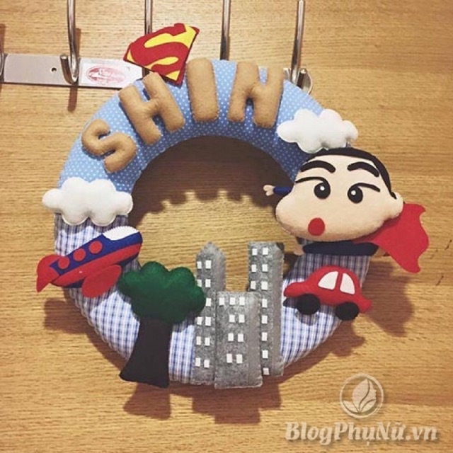 Vải dạ nỉ handmade làm sách vải, treo nôi