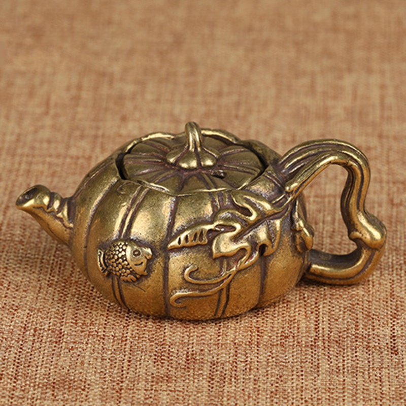 Nồi Đồng Mini Dùng Để Trang Trí Nhà Búp Bê