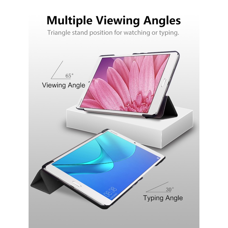 Ốp Máy Tính Bảng Da PU Cho Huawei Mediapad M5 8.4 SHT-AL09 SHT-W09 8.4&quot;