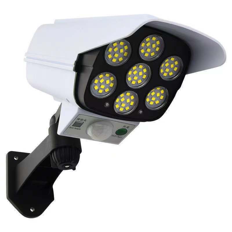 ĐÈN Năng lượng mặt trời cảm ứng có REMOTE điều khiển từ xa - Giả camera chống trộm
