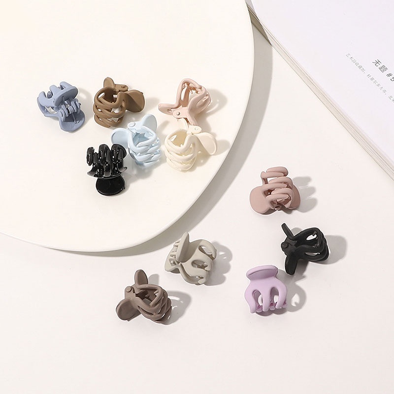 Kẹp tóc màu trơn tùy chọn phong cách Hàn Quốc dễ thương cho nữ