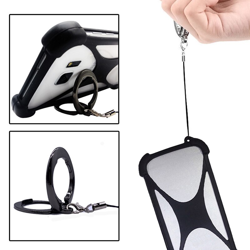 Ốp Lưng Silicon Cho Gome Fenmmy Note Co Giãn Ốp Lưng Vòng Bao Khóa Giá Đỡ Điện Thoại Cho Gome U7 U9 