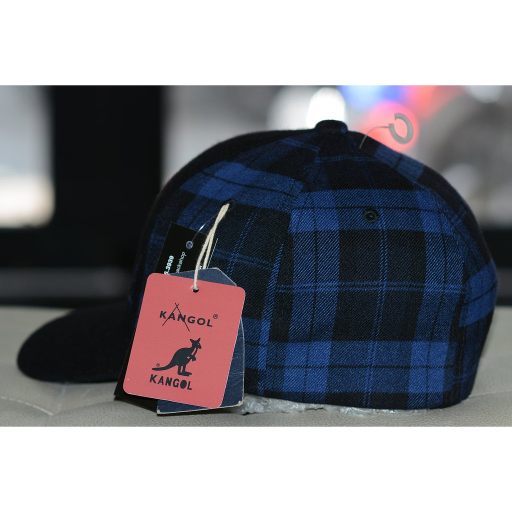 Nón bít đuôi chính hãng Kangol Varsity Check Flexfit Baseball Cap,Mũ bóng chày { Hình thật }