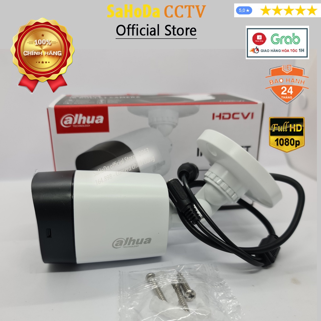 Trọn bộ camera DAHUA, Bộ camera DAHUA từ 1 tới 4 mắt  chính hãng đầy đủ phụ kiện lắp đặt | BigBuy360 - bigbuy360.vn