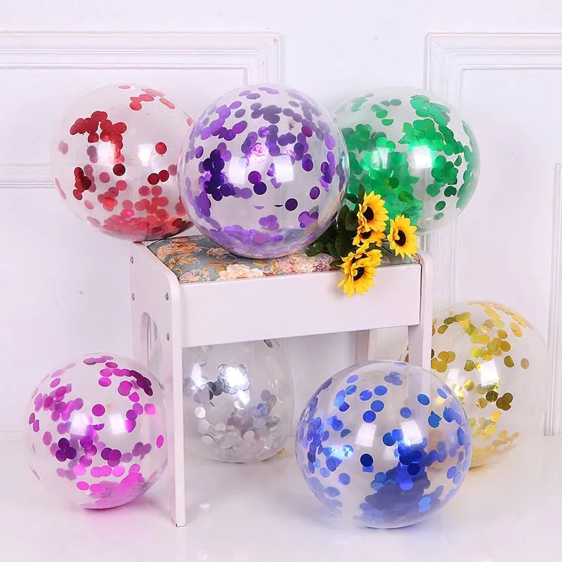 Set 5 Bong Bóng Cao Su Trang Trí Tiệc