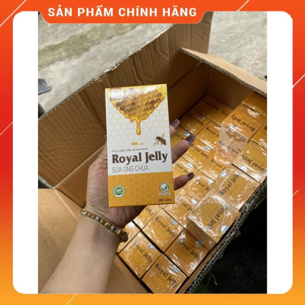 Viên Uống Sữa Ong Chúa Royal Jelly Schon (Sữa ong chúa 100 viên) [Uy Tín+Chính Hãng+Date mới+Mã cào]