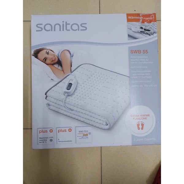 Đệm sưởi điện Sanitas SWB 55 hàng Đức chính hãng