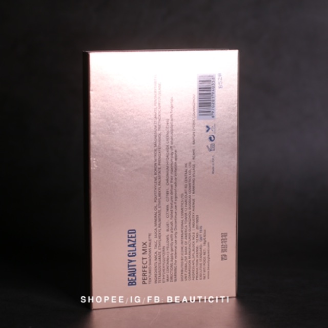 BẢNG PHẤN MẮT NHŨ LÌ 18 Ô BEAUTY GLAZED PERFECT MIX | BigBuy360 - bigbuy360.vn