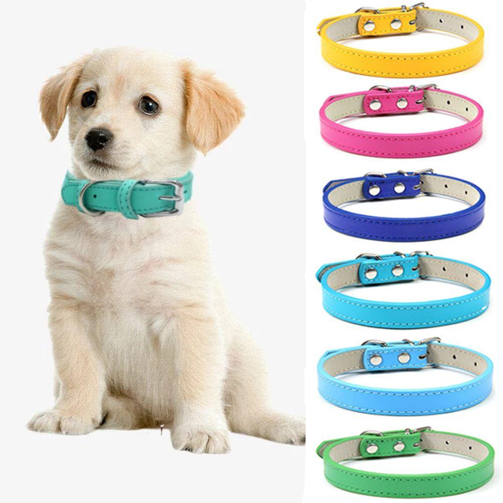Vòng Cổ Da Linh Hoạt Có Thể Điều Chỉnh Phù Hợp Cho Thú Cưng