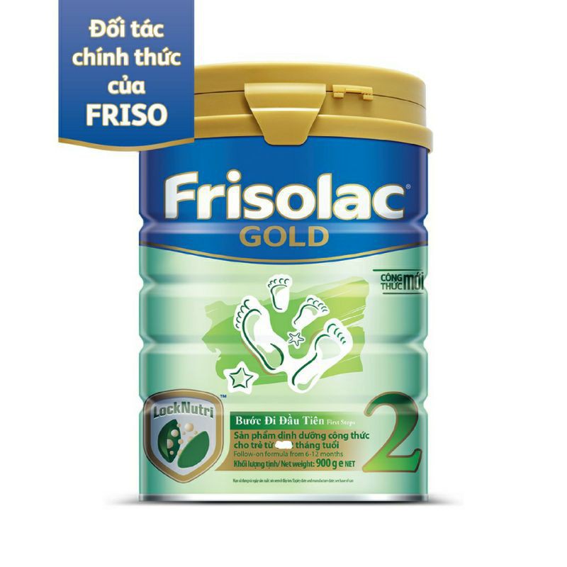 Sữa bột Frisolac Gold Step 2 (6-12 Tháng) Mới_Duchuymilk