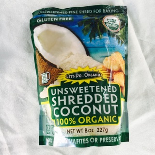 Cơm dừa sấy hữu cơ Let's do chia lẻ 50gr