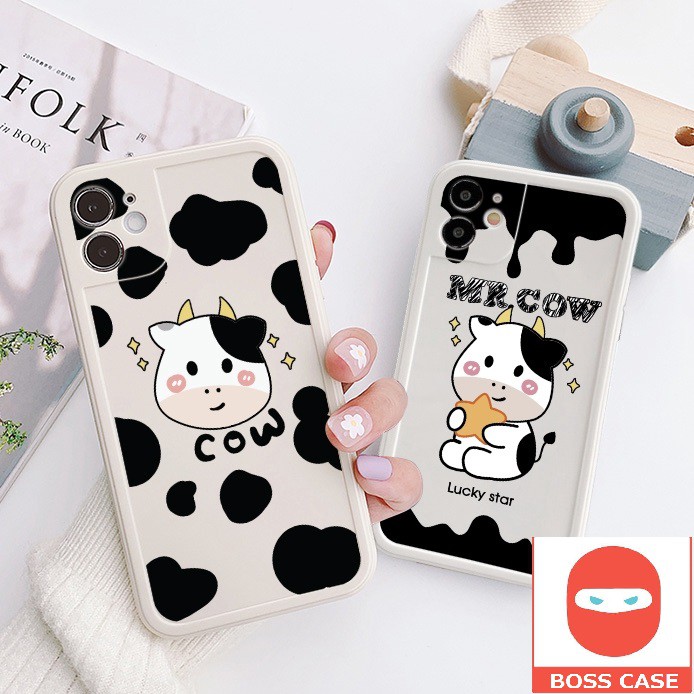 🌸Ốp lưng iphone🌸 bò sữa siêu xinh so hot full viền ip 6- 6s/6- 6s plus/7- 8-plus/XS-X/XSMAX/11/11-pro-max/12-pro-max