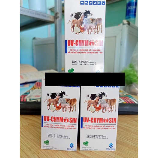 [ Hàng Chính Hãng] UV-CHYMOSIN [100 ml] Tiêu viêm, chống phù nề, tan máu bầm